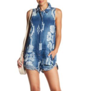 One Teaspoon Mini Braxton Utility Romper